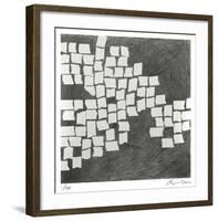 Wandering Grid 3-Lynn Basa-Framed Limited Edition