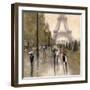 Wandering in Paris-Shawn Mackey-Framed Giclee Print