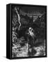 Wandering Jew on Journey-Gustave Doré-Framed Stretched Canvas