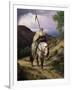 Wandering Knight-Carl Friedrich Lessing-Framed Giclee Print