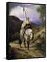 Wandering Knight-Carl Friedrich Lessing-Framed Stretched Canvas