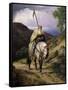 Wandering Knight-Carl Friedrich Lessing-Framed Stretched Canvas