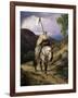 Wandering Knight-Carl Friedrich Lessing-Framed Giclee Print