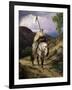 Wandering Knight-Carl Friedrich Lessing-Framed Giclee Print