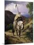 Wandering Knight-Carl Friedrich Lessing-Mounted Premium Giclee Print