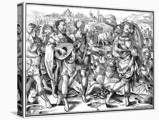 Wandering Minstrels, 1574-Cottard-Stretched Canvas