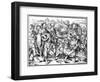 Wandering Minstrels, 1574-Cottard-Framed Giclee Print