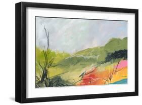 Wandering No. 1-Jan Weiss-Framed Premium Giclee Print