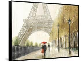 Wandering Paris-Allison Pearce-Framed Stretched Canvas