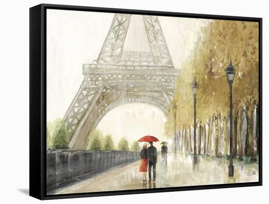 Wandering Paris-Allison Pearce-Framed Stretched Canvas