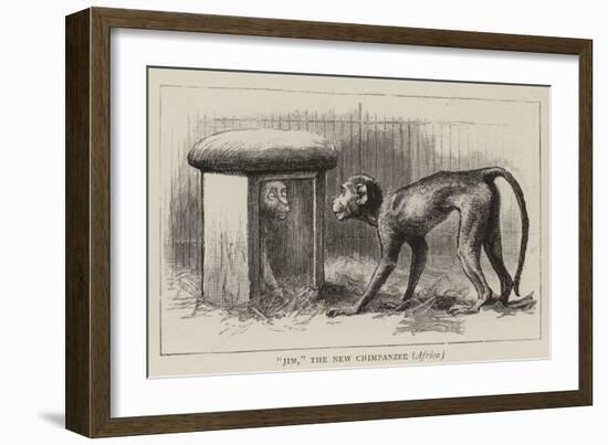 Wanderings in the Zoo-John Charles Dollman-Framed Giclee Print