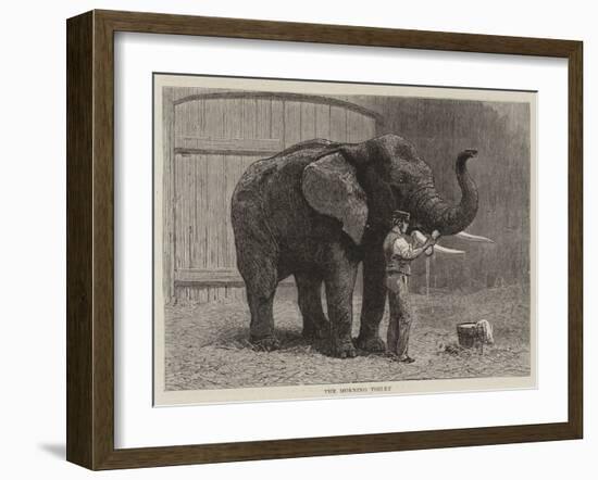 Wanderings in the Zoo-John Charles Dollman-Framed Giclee Print