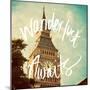 Wanderlust Awaits-Emily Navas-Mounted Premium Giclee Print