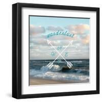 Wanderlust Beach-Marlana Semenza-Framed Art Print