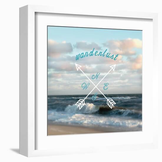 Wanderlust Beach-Marlana Semenza-Framed Art Print