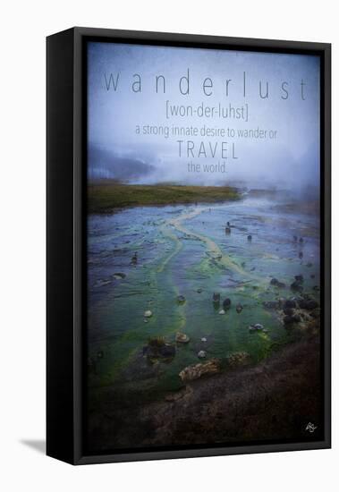 Wanderlust Definition-Kimberly Glover-Framed Stretched Canvas