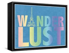 WanderLust Paris-Lauren Gibbons-Framed Stretched Canvas