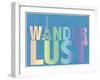 WanderLust Paris-Lauren Gibbons-Framed Art Print