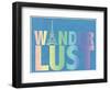 WanderLust Paris-Lauren Gibbons-Framed Art Print
