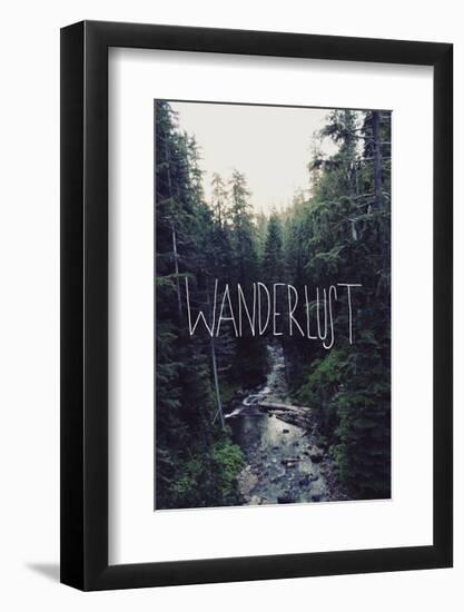 Wanderlust: Rainier Creek-Leah Flores-Framed Giclee Print