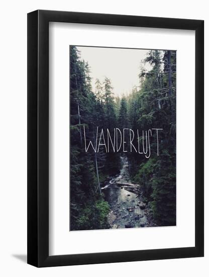 Wanderlust: Rainier Creek-Leah Flores-Framed Art Print