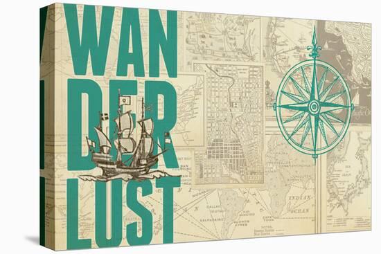 Wanderlust-The Saturday Evening Post-Stretched Canvas