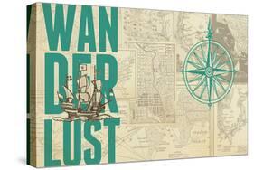 Wanderlust-The Saturday Evening Post-Stretched Canvas