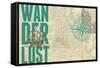 Wanderlust-The Saturday Evening Post-Framed Stretched Canvas