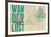 Wanderlust-The Saturday Evening Post-Framed Giclee Print