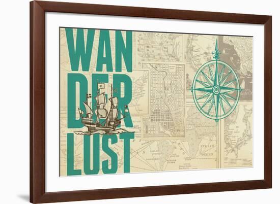 Wanderlust-The Saturday Evening Post-Framed Giclee Print