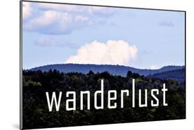 Wanderlust-Vintage Skies-Mounted Giclee Print