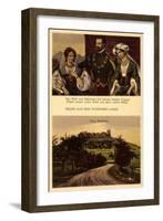 Wandersleben Drei Gleichen Thüringen, Der Graf, Burg-null-Framed Giclee Print