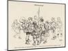 Wandervogel, Members of a German Youth Club Gather Before Setting Out-H. Zille-Mounted Art Print