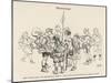 Wandervogel, Members of a German Youth Club Gather Before Setting Out-H. Zille-Mounted Art Print