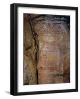 Wandjana Type Aboriginal Painting, Western Australia, Australia-Richard Ashworth-Framed Photographic Print