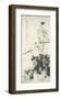 Wang Xizhi observes Geese-Ren Bonian-Framed Art Print