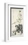 Wang Xizhi observes Geese-Ren Bonian-Framed Art Print