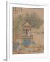 Wang Xizhi watching geese, Handscroll. c.1295-Qian Xuan-Framed Giclee Print