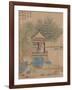 Wang Xizhi watching geese, Handscroll. c.1295-Qian Xuan-Framed Giclee Print