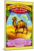 Wang Yick Fireworks Camel Brand-null-Mounted Art Print