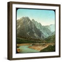 Wanga Valley, Sutlej River, India, Late 19th or Early 20th Century-null-Framed Giclee Print