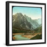 Wanga Valley, Sutlej River, India, Late 19th or Early 20th Century-null-Framed Giclee Print