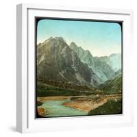 Wanga Valley, Sutlej River, India, Late 19th or Early 20th Century-null-Framed Giclee Print