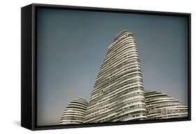 Wangjing Soho Beijing, Designed by Zaha Hadid, Beijing, China, Asia-Andy Brandl-Framed Stretched Canvas