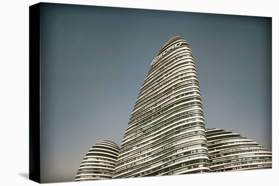 Wangjing Soho Beijing, Designed by Zaha Hadid, Beijing, China, Asia-Andy Brandl-Stretched Canvas