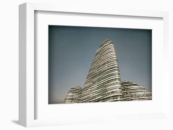 Wangjing Soho Beijing, Designed by Zaha Hadid, Beijing, China, Asia-Andy Brandl-Framed Photographic Print