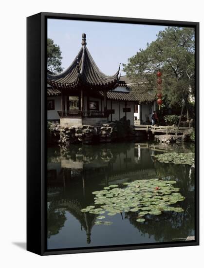 Wangshi Garden, Suzhou, China-G Richardson-Framed Stretched Canvas