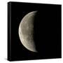 Waning Crescent Moon-Eckhard Slawik-Framed Stretched Canvas