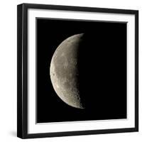 Waning Crescent Moon-Eckhard Slawik-Framed Premium Photographic Print