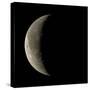 Waning Crescent Moon-Eckhard Slawik-Stretched Canvas